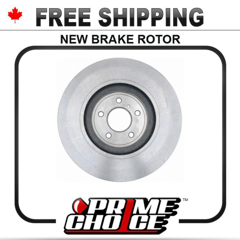 1 premium new disc brake rotor for front fits left driver / right passenger side