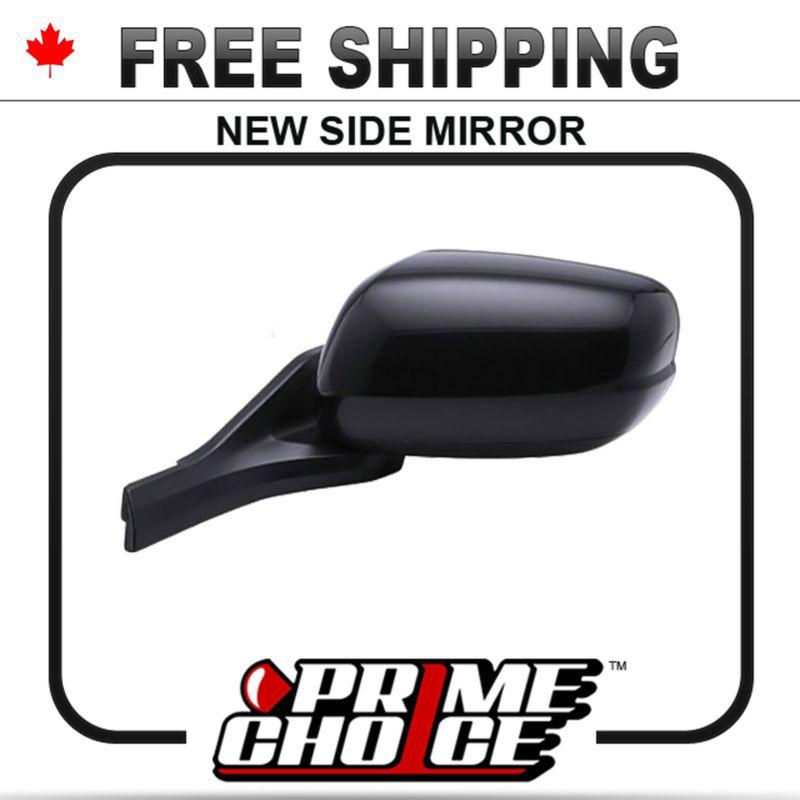 New power non heated drivers side view door mirror