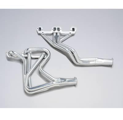 Hooker competition headers full-length silver ceramic coated 1 5/8" primaries