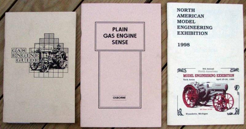 3 nos gas engine guides manuals l@@k