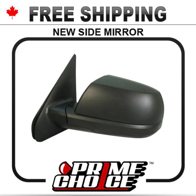 New manual textured black driver side view mirror toyota tundra left door lh