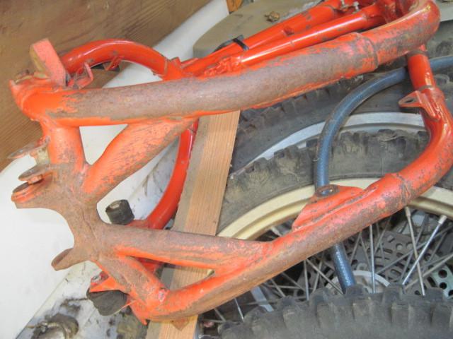 Honda cr500 1984 oem frame chassis cr 500