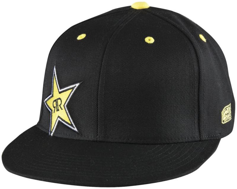 2013 answer rockstar fundamental hat cap - black - one size fits all  _014334