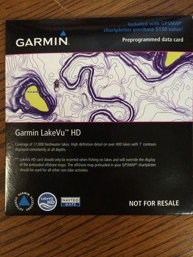 Garmin lakevu hd gpsmap navteq for chartplotter gps inland lakes