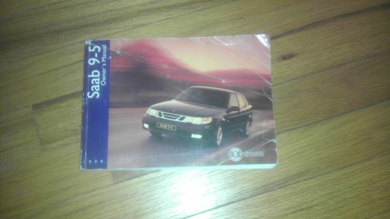 99 saab 9-5 owners manual 1999