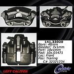 Centric parts 141.33019 front right rebuilt caliper with hardware