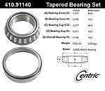 Centric parts 410.91140 wheel bearing set