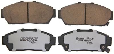 Perfect stop ceramic pc617 brake pad or shoe, front