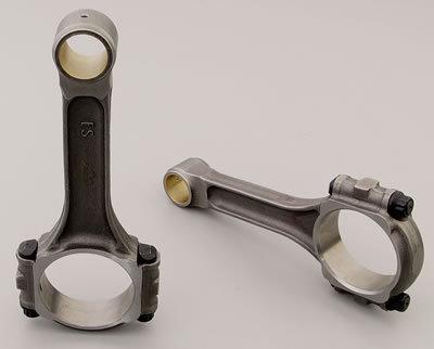 Eagle 6000bblw connecting rods sir 5140 i-beam bushed chevy small block set of 8