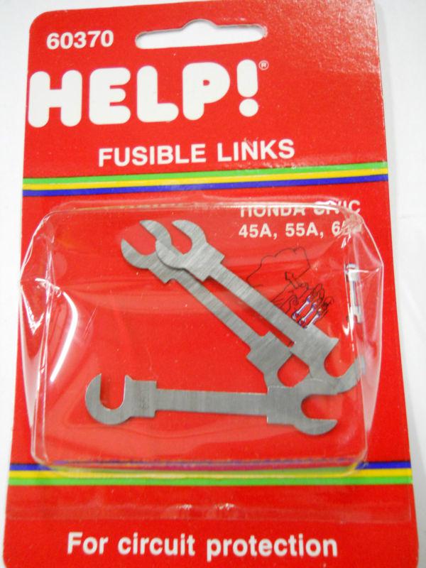 Help parts 60370 fusible links for honda civic 45a, 55a & 65a