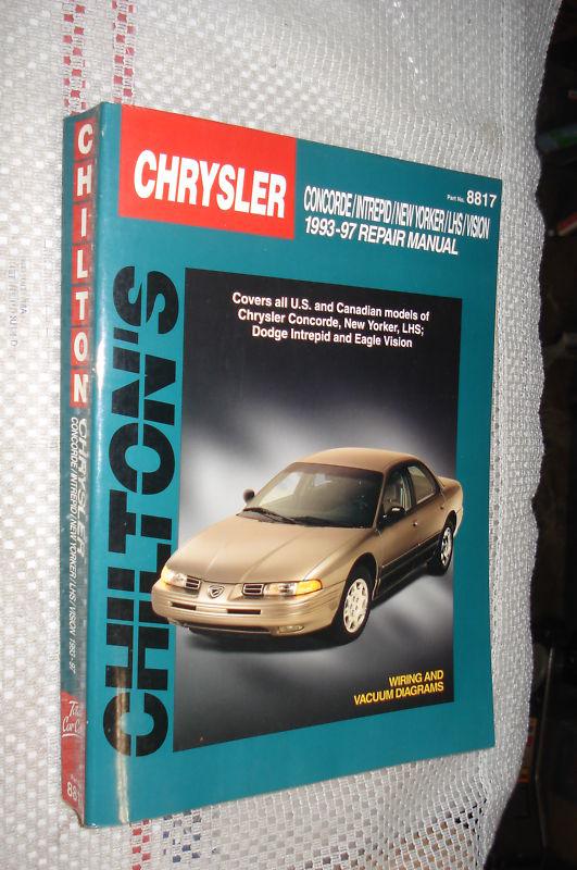 1993-1997 dodge chrysler eagle service manual shop book new yorker intrepid lhs 