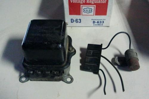 1963 - 1966 pontiac tempest voltage regulator d633 1119511 d-63