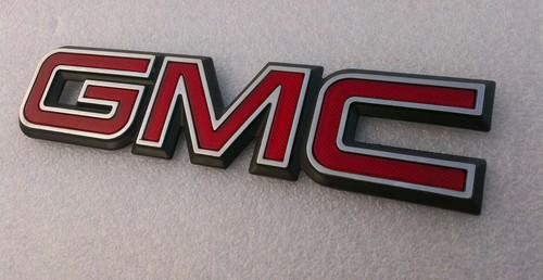 Sell READY TO INSTALL GMC EMBLEM NAMEPLATE BADGE ACADIA DENALI ENVOY ...