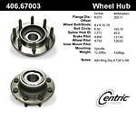 Centric parts 406.67003 front hub assembly