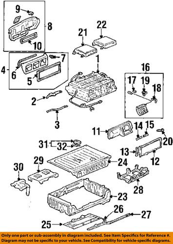 Honda oem 1k100phma01 battery-control module