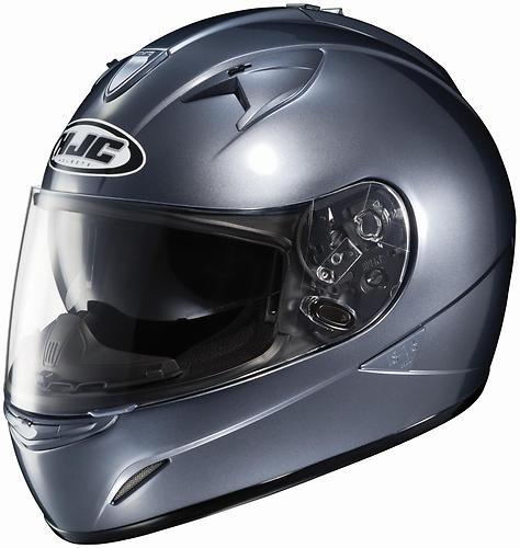 Hjc is-16 w/ sunshield full-face helmet,mettallic/anthracite/dark gray,xl