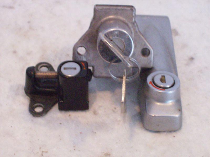 Honda cx500c 1981 ignition , tank , helmet ,  locksets keyed alike