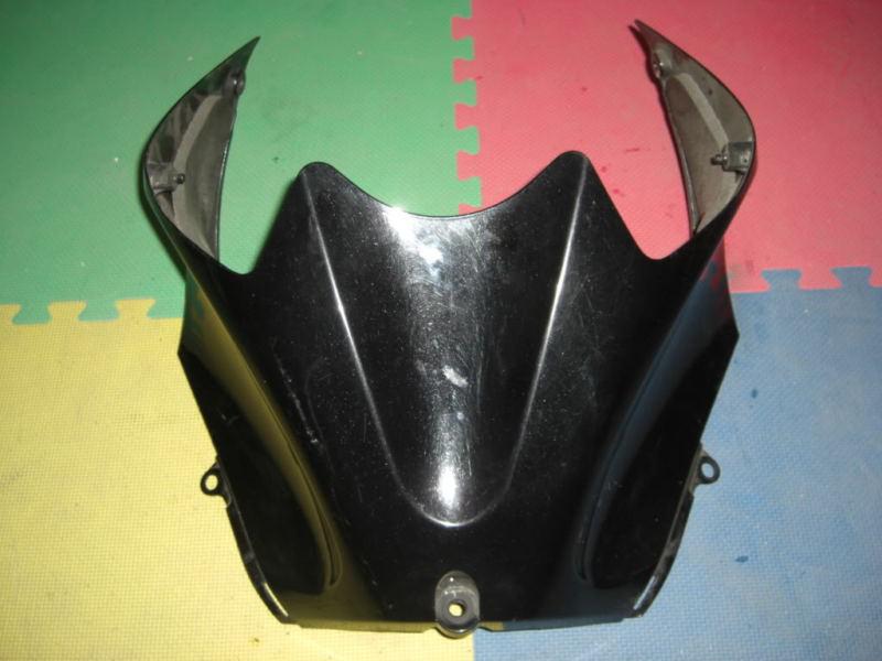 Gas tank cover zx14 zx 14 kawasaki ninja 07 08 09 10 black