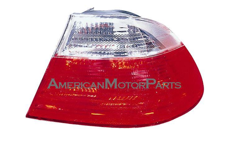 Passenger side replacement red/clear outer tail light 99-03 bmw 3-series 2dr