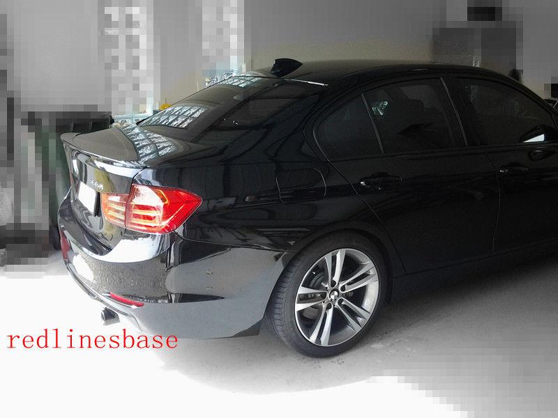 Unpaint bmw 3-series f30 4d sedan performance p type rear boot trunk spoiler â