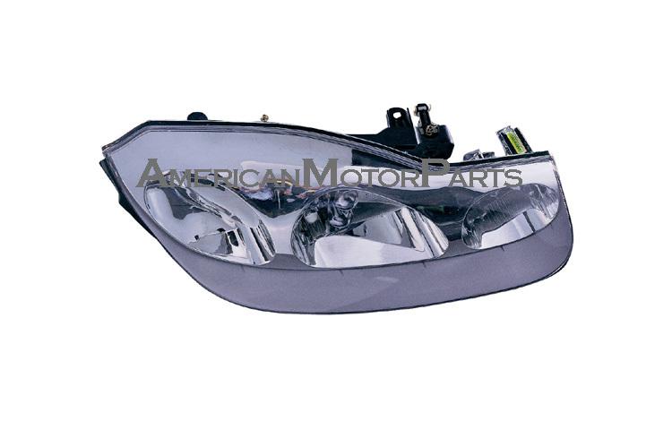 Right passenger side replacement headlight 01-02 saturn s series 2dr - 21124748