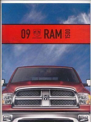 2009 dodge ram 1500 nos new truck sales brochure