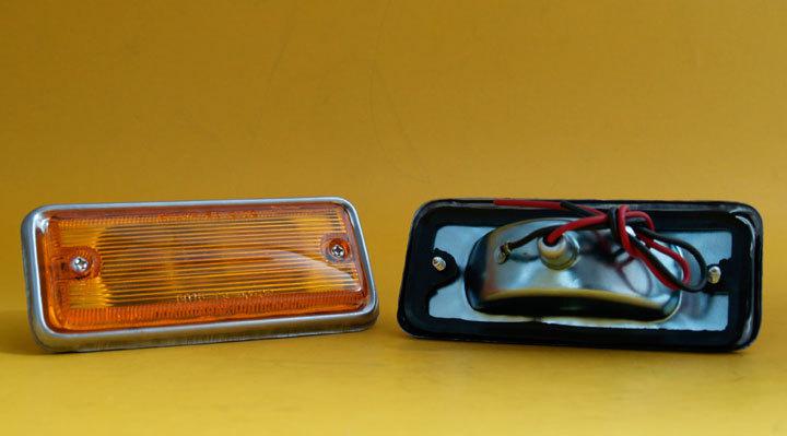 Datsun 620 ute truck side marker lights lh/rh pair new  