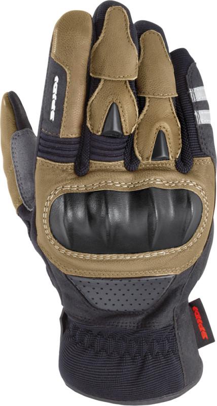 Spidi sport s.r.l. t-road gloves black/tan medium