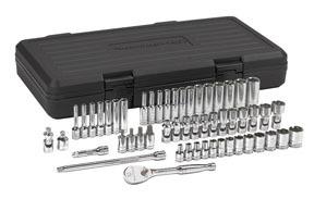 Gearwrench 54 pc. 1/4" drive mini metric master socket set 80315