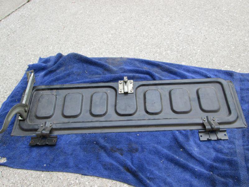 1965 oem mustang ca car factory rear access "trap" door & parts-last $ drop