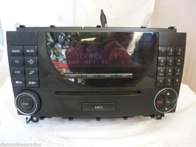 05 06 mercedes benz radio cd c class c230 c240 c280 c320 c350 c55 a2098702189 *