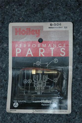 Nos holley performance 6-504 inlet needle - viton carburetor carb needle/seat