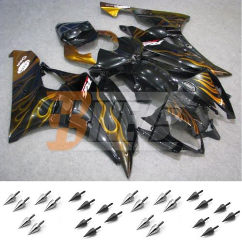 Bolt kit & injection fairing kit bodywork for yamaha yzf 600 r6 2006 2007 pac