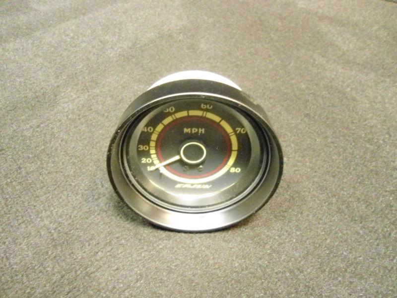 New cajun 3.5" speedometer 80 mph by medallion outboard boat instrument # 1