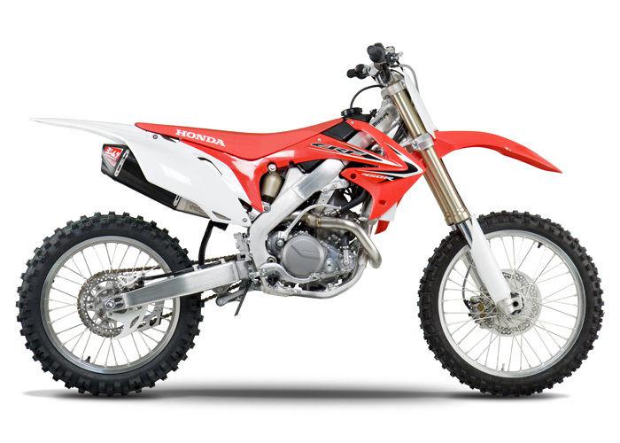 Yoshimura rs-4d full exhaust - ti/cf - honda crf 450r - 2011-2012 --225801e221