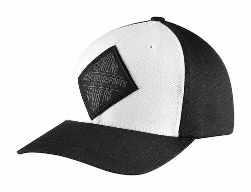 New icon genuine adult hat/cap, black/white, small/medium