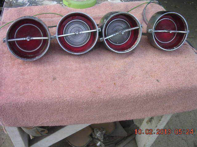 Cadillac rat rod custom 61 1961 tail light assemblies