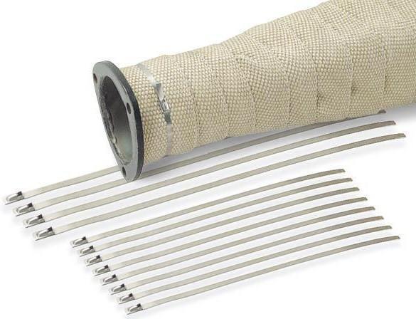 Dei stainless steel locking ties 010201, 8 inches long