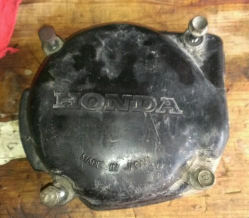 1986 honda cr125 cr125r magneto cover, left side