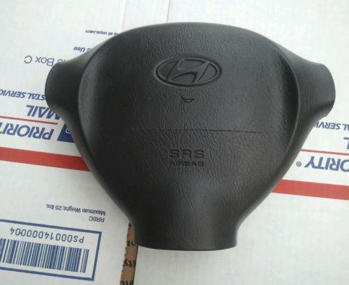 01 02 03 04 hyundai santa fe driver wheel airbag air bag oem 