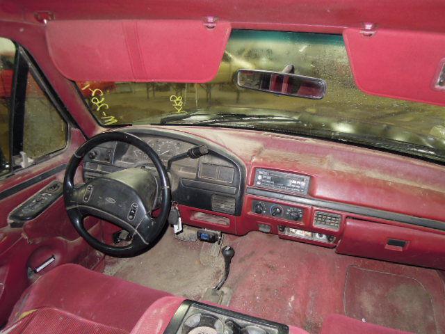 1997 ford f350 pickup sunvisor passenger rh red w/mirror 2306360