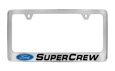 Ford genuine license frame factory custom accessory for super crew style 1