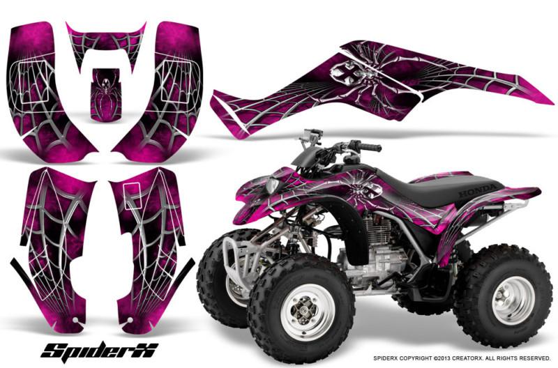 Honda trx 250 02-05 graphics kit creatorx decals stickers spiderx pb