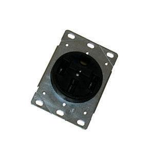 Cooper flush receptacle, 50a, 120/240v 1258-sp