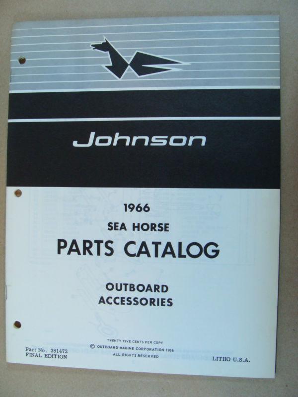 1966 omc johnson accessories remote fuel generator outboard parts catalog 381472