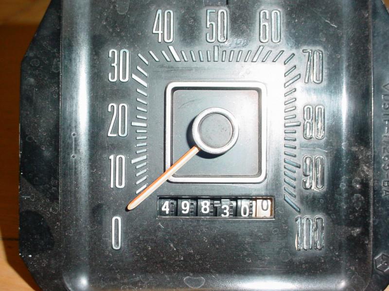 1978 ford 100mph speedometer 