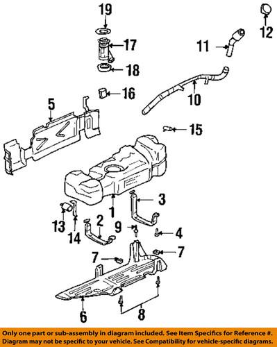 Gm oem 88983068 fuel filter