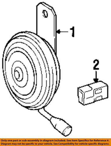 Gm oem 89046917 horn