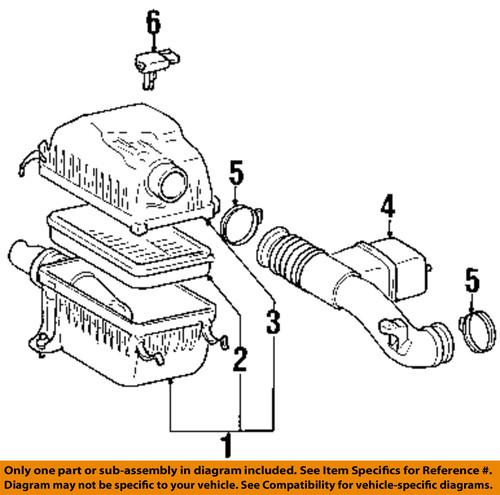 Toyota oem 1780107010 air filter