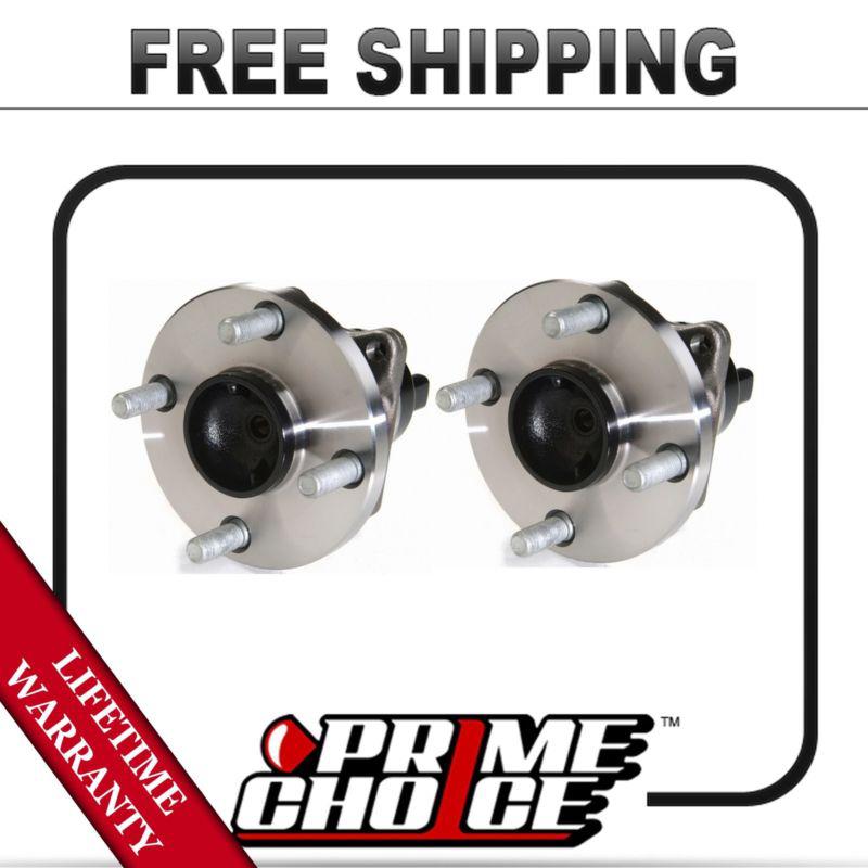 Pair (2) new front wheel hub bearing assembly with lifetime warranty